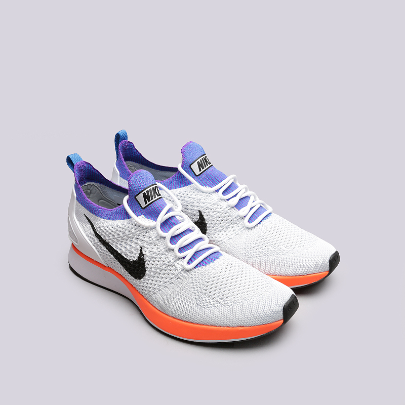 мужские белые кроссовки Nike Air Zoom Mariah Flyknit Racer 918264-100 - цена, описание, фото 2